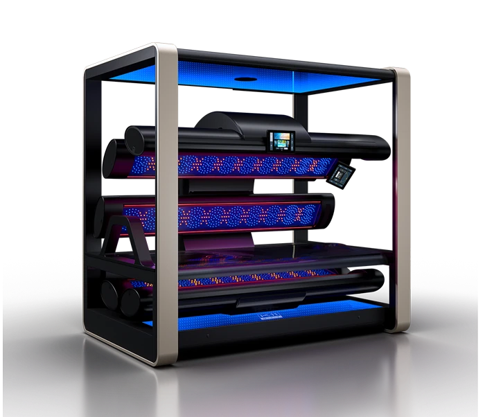 MegaSun K11 PLUS, three-quarter view